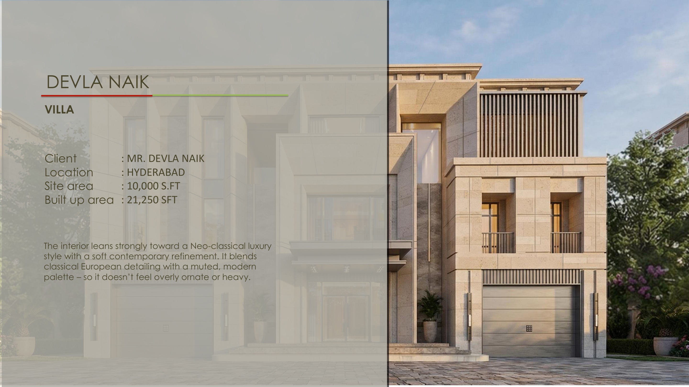 Devla Naik Villa — exterior